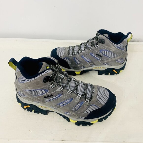 Merrell Moab 2 Mid Hiking Boots | Goretex Lug Sole | in Granite Gray, Size 9.5 - Picture 10 of 16